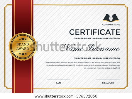 premium certificate of appreciation template download free vector