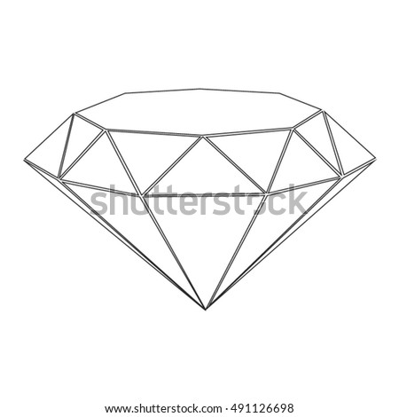 Vector diamond shape