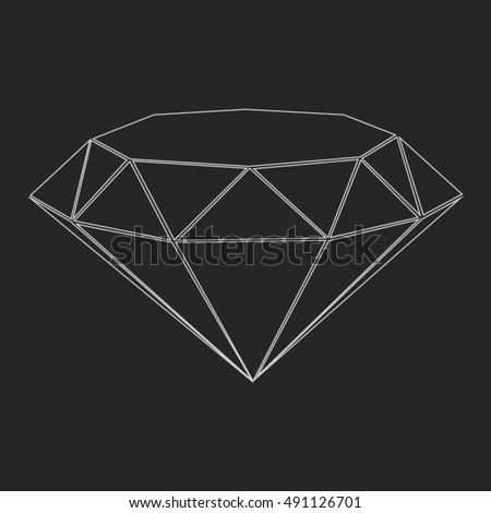 Vector diamond shape