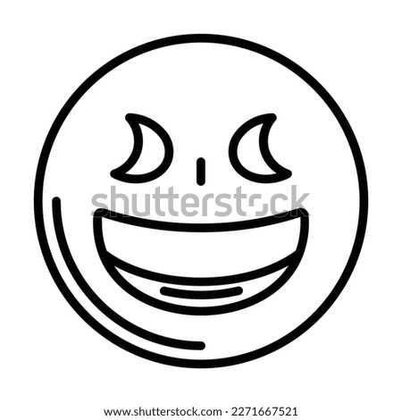 Grinning Squinting Face Icon Design For Personal And Commercial Use