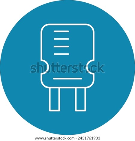 Capacitor Icon Design For Personal And Commercial Use