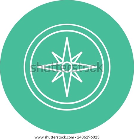 Compass Icon Design For Personal And Commercial Use
