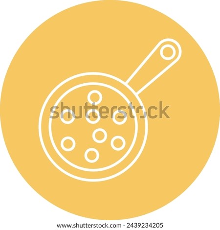 Frying Pan Icon Design For Personal And Commercial Use.