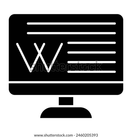 Wikipedia Icon Design For Personal And Commercial Use.