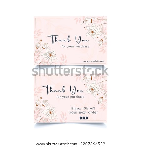 Thank you card, Amazon thank you card, Product insert, Packaging insert, Amazon product insert card, Thank you, Amazon after-sales card, 