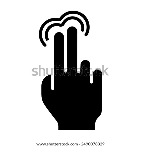 Gesture set icon. Swipe, tap, doubleclick, rotate, pinch, zoom, scroll, gesture, touchscreen, interaction, user interface, hand movement, multitouch, gesture, swipe, pinch, control