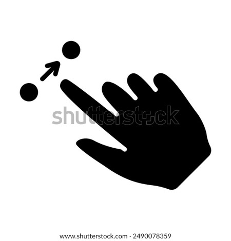 Touch pad icon. Index finger, doubleclick, decrease, increase, turn, rotation, approximation, press, Scrolling, click, arrow, sensor, turn. Zoom in, move, response time, x2