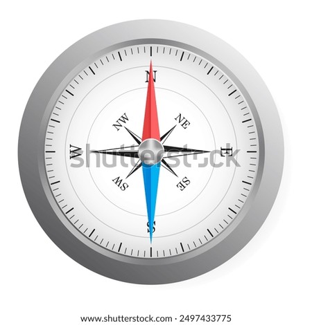 Compass. Land, sea, navigation, geography, cartography, terrain orientation, north, south, west, east, build a route, travel, traveler, tourism, journey, hand, space, needle, sailor, dial, face