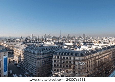 Similar – Foto Bild paris im winter Paris