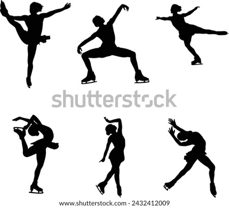Similar – Image, Stock Photo Winter lights skater with sledge and fir tree hovering over the shopping street in Hamburg in front of the town hall