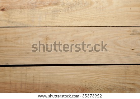 Wood plank texture closeup with gaps between boards