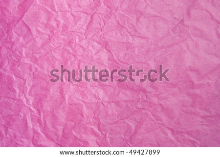 Pink Tissue Paper. Focus across entire surface Tissue Paper Texture Closeup. Focus evenly across surface.