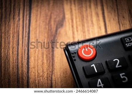 Image, Stock Photo On/Off on remote control