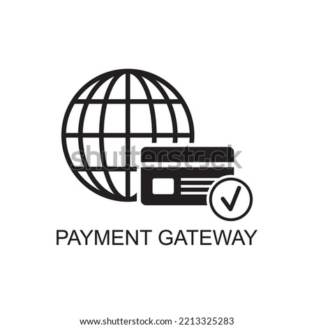 payment gateway icon , secure icon