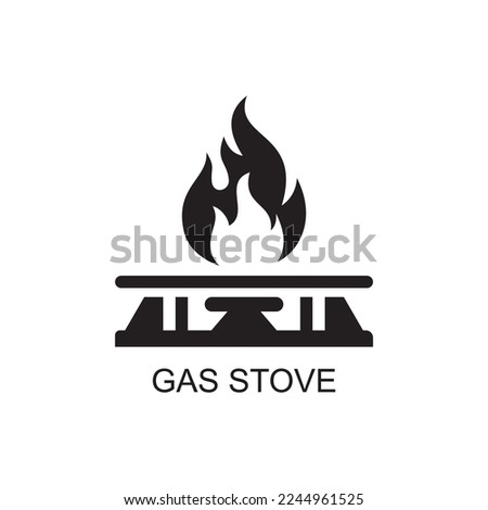 gas stove icon , kitchen icon