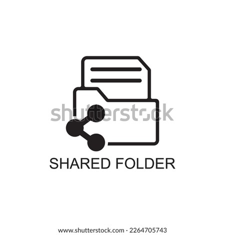 shared folder icon , management icon