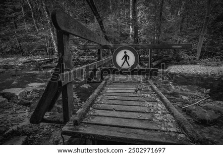 Similar – Image, Stock Photo bridge Hohenlohe Bridge