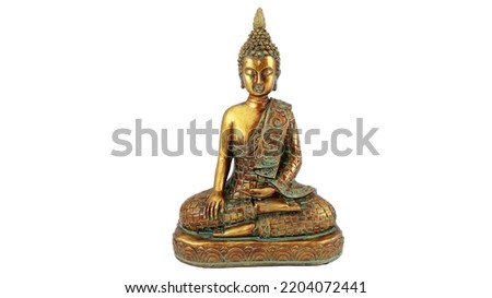 Similar – Image, Stock Photo Buddha in front of wall view