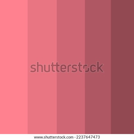 pink color palette in order of light to dark