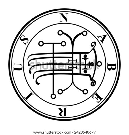 Seal of Solomon Sigil of Naberius