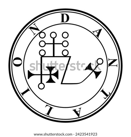 Seal of Solomon Sigil of dantalion