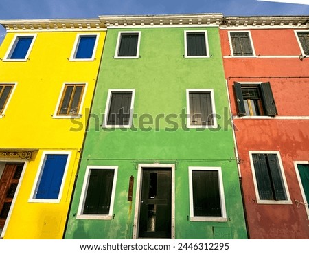 Similar – Image, Stock Photo facade greening old facade