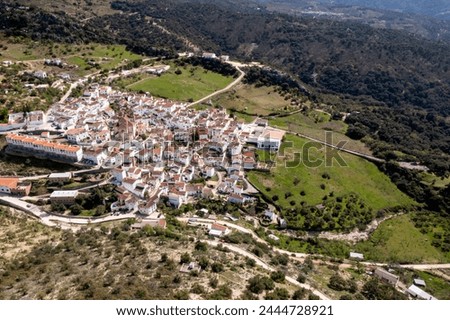 Similar – Image, Stock Photo Ronda natural landscape aerial view Andalusia Spain