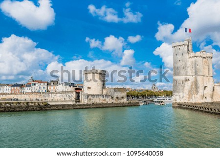 Similar – Image, Stock Photo Quay wall, harbour entrance