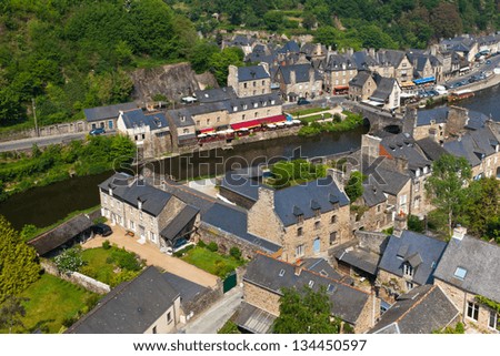 Dinan (Cotes-d\'Armor, Brittany, France) - Ancient town on the river