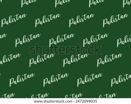 happy independence day pakistan 14th of august. vector illustration of pakistan independence day 3d letter text typography. Green poster, banner , template background, design	
