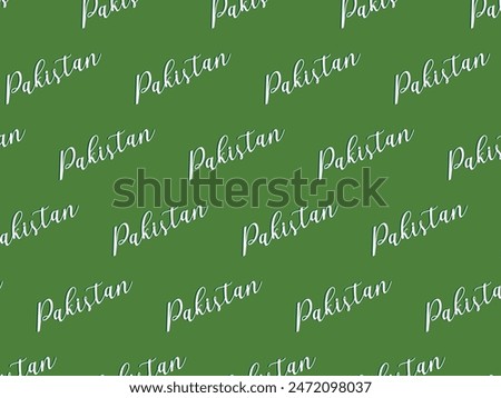 happy independence day pakistan 14th of august. vector illustration of pakistan independence day 3d letter text typography. Green poster, banner , template background, design	
