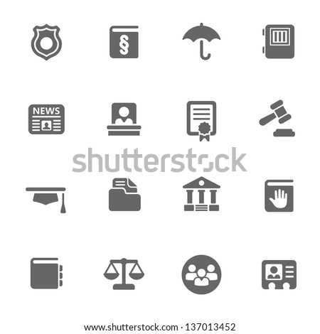 law icons
