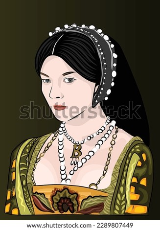 Anne Boleyn, second wife of Henry VIII,