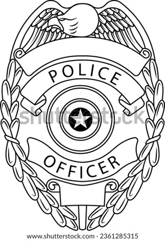 Police Officer Shield | Free download on ClipArtMag