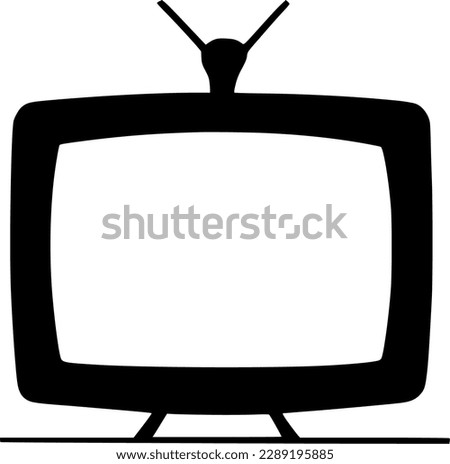 television icon vector symbol design illustration