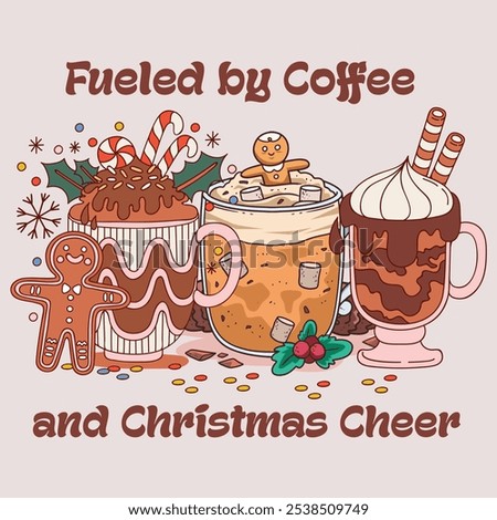 Caffeinated Christmas, Holiday Brew Joy, Merry And Caffeinated, Sip Sip Hooray Holiday,  Jingle Brew, Winter Wonder Brew, Santa Needs Coffee Too, Jolly Java, Merry Mocha, Fueling Holiday Cheer