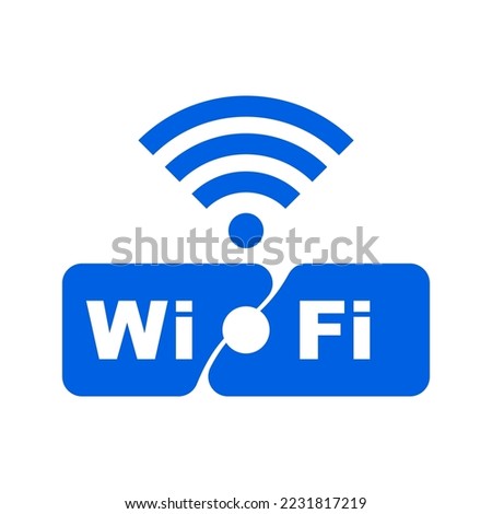 Wi-Fi signal Icon. Wireless internet concept. Wi-Fi  Icon vector. Network wifi business concept. Wireless and wifi icon