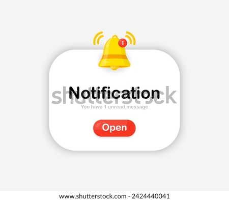 Notifications. Push notifications box. Event alert message, web notification box and announcement notice. Business planning, events, reminder and timetable. Calendar reminder