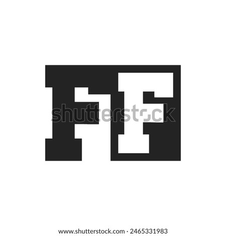 Similar – Image, Stock Photo Ff Letters (alphabet)