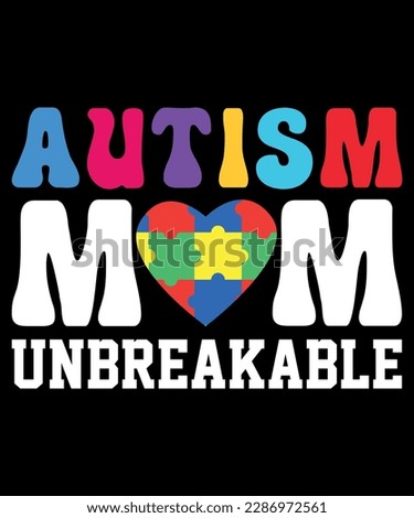 Autism Mom PNG, Autism Awareness, Autism Mom Life, Autism Support, Shirt Print Template