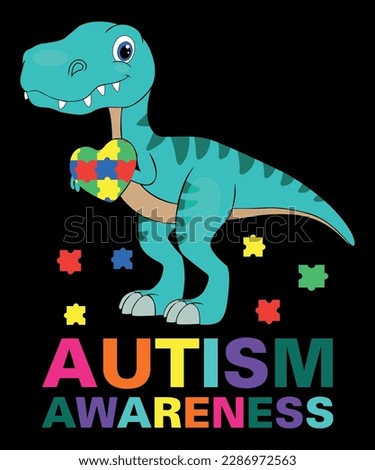 Dinosaur Autism Puzzle T-Shirt, Embrace Differences Shirt, Autism Awareness Shirt, Autism Support Shirt, autism Month Shirt