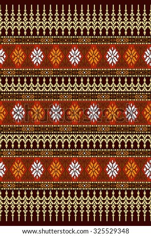 Seamless Abstract Ethnic / Tribal Pattern.Able to repeat for textile printing.