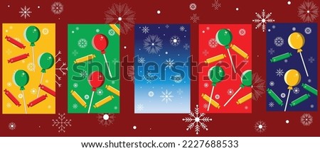 Holiday, Christmas, Festive, multiple designs for phone wallpaper or background, seasonal picture, vector art, candy, winter season image for personalizing devices or cards, snowy, wintry