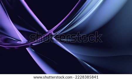 Similar – Image, Stock Photo 3D rendering abstract light points bokeh