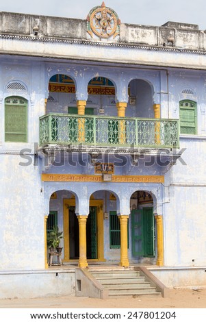 Indian home in Pushkar, Rajasthan, India