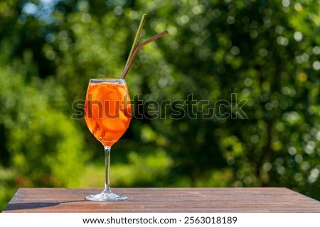 Similar – Image, Stock Photo cocktail Cocktail outdoor