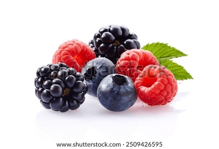 Similar – Image, Stock Photo Berries mix berry fruit