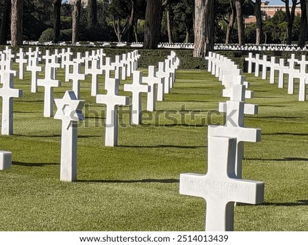 Similar – Foto Bild Kriegsfriedhof in Italien