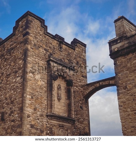 Similar – Image, Stock Photo water stream Village