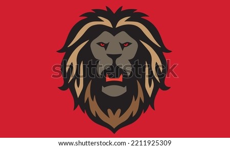 lion, king, dominion, logo, art